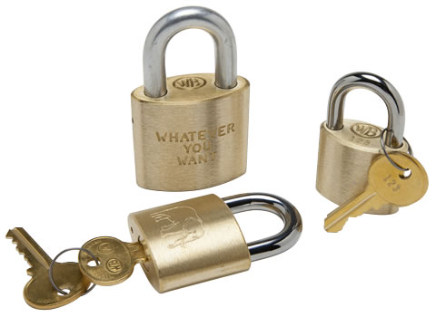 Custom Identification Padlock Accesories