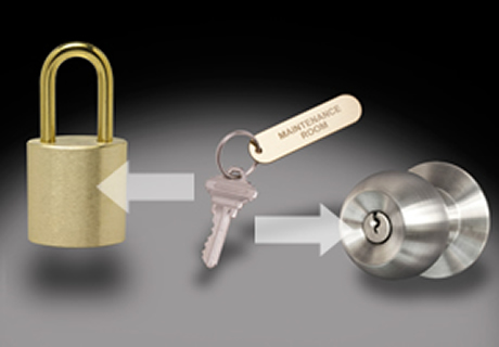 Wilson Bohannan Door Key Compatible (Key in Knob) Padlocks